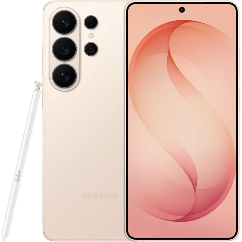 S26 FE smartphone, front and back view